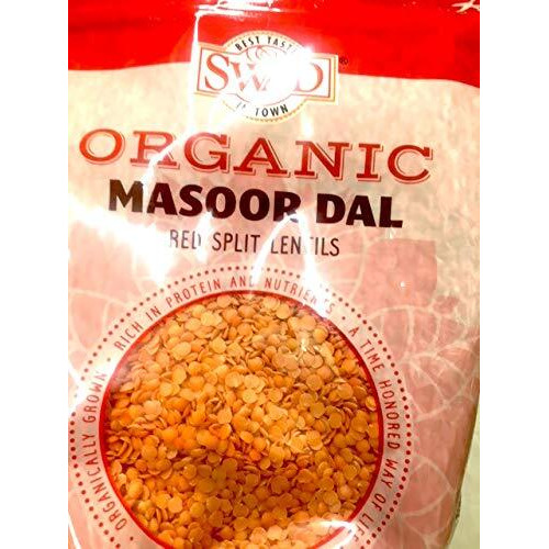 Swad Organic Masoor (split Red Lentil) Dal 2 lbs