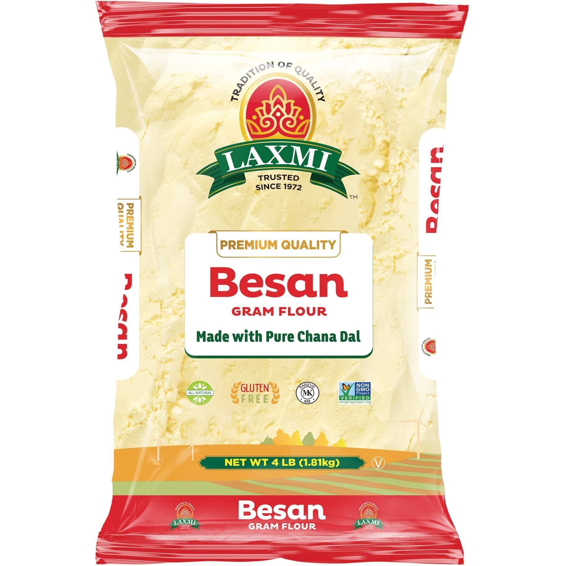 Laxmi Besan Gram Flour 4 lbs