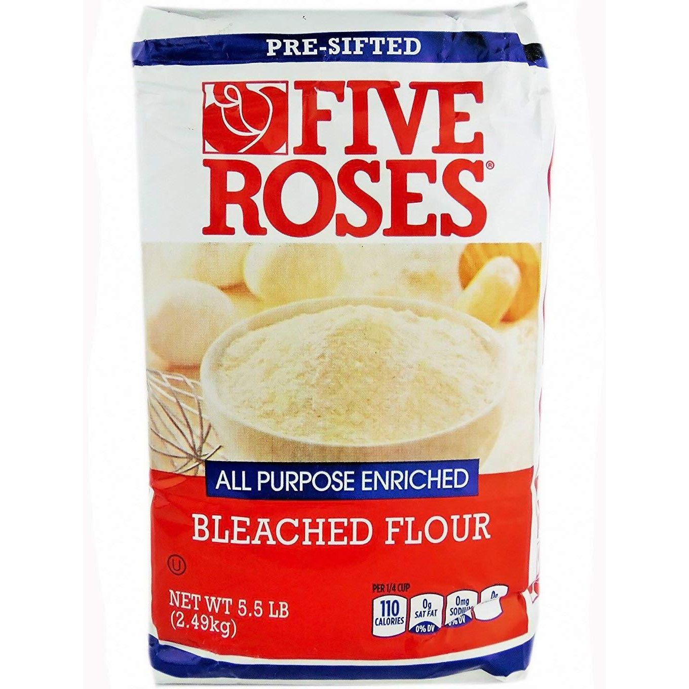 Five Roses All Purpose Bleached Flour 5.5 Lbs