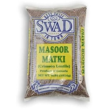 Swad Masoor Matki (crimson Lentils) 4 lbs