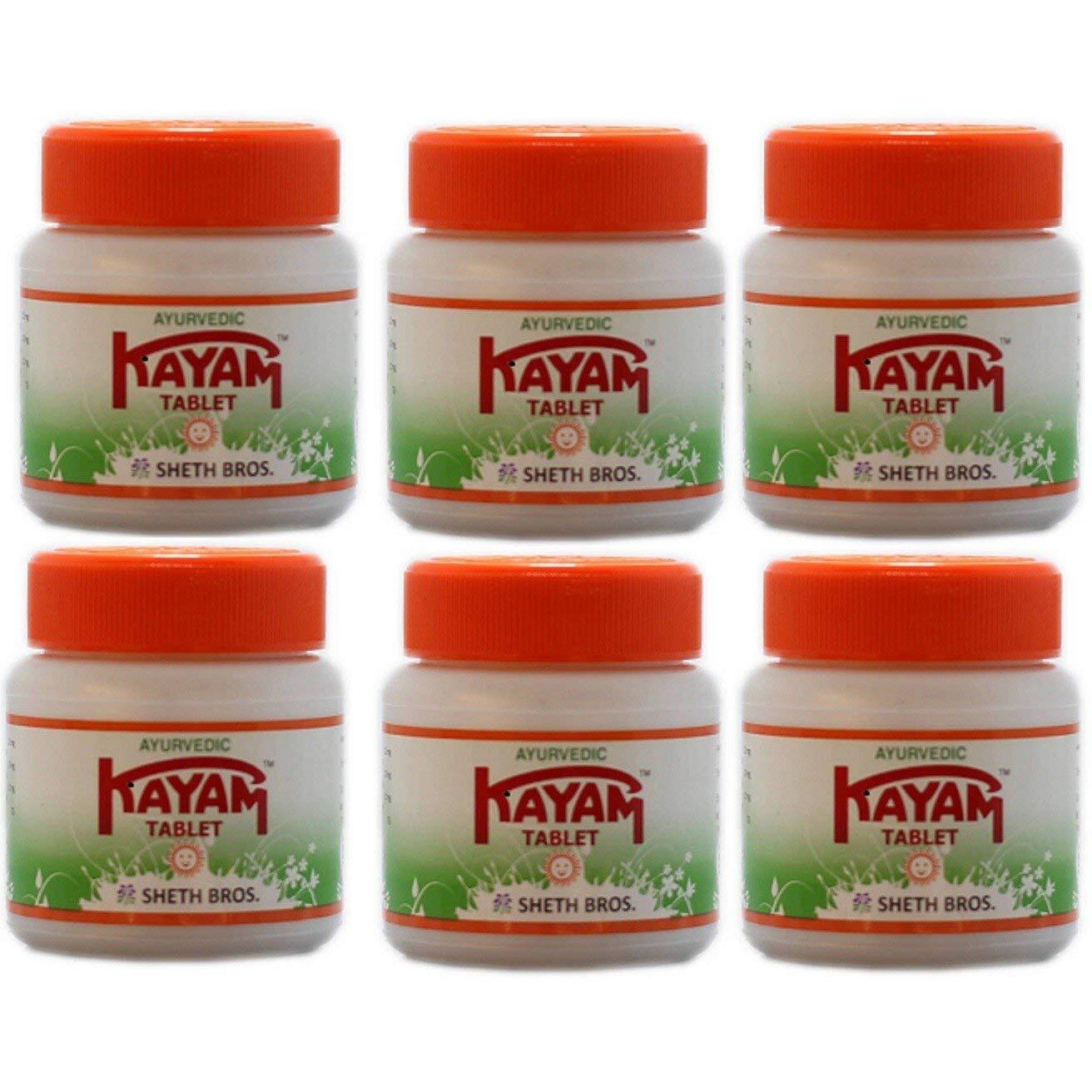Ayurvedic Kayam Tablet - 30 Tablets PACK OF 6