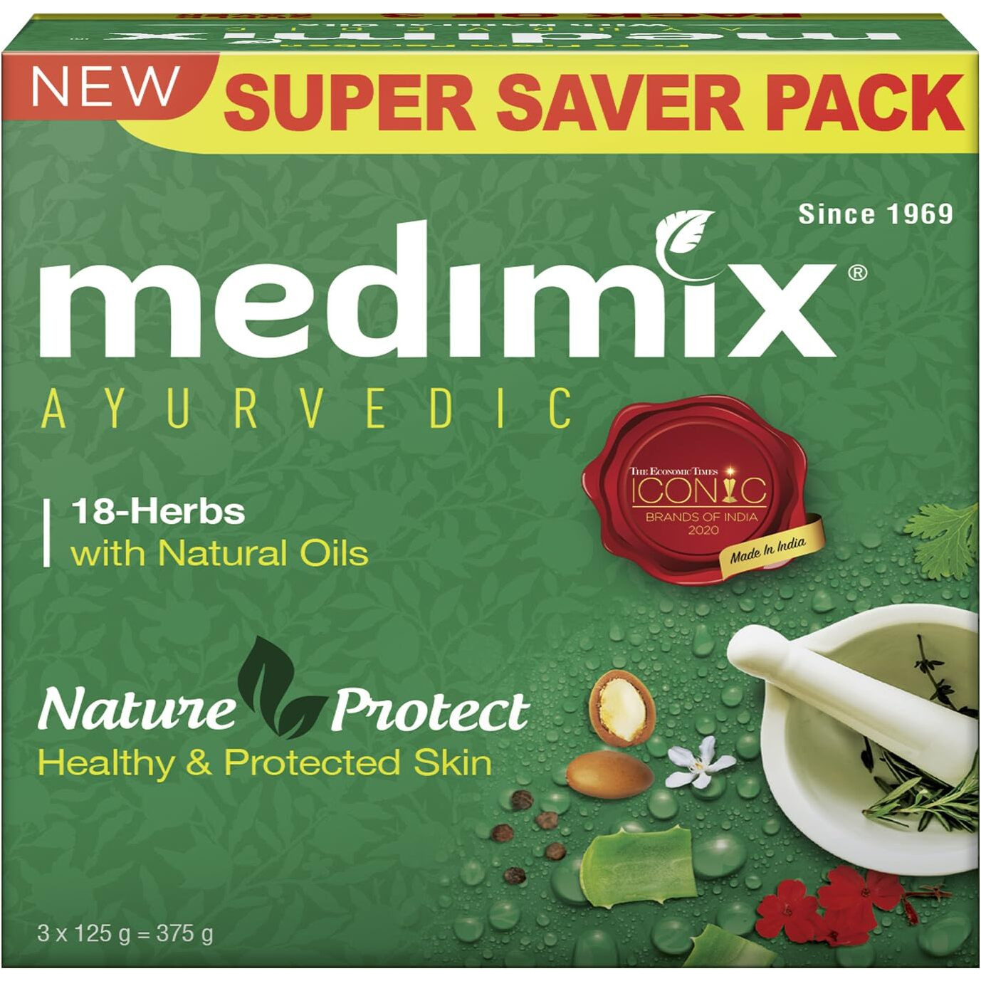 Medimix - 125 Gms 3 Soaps