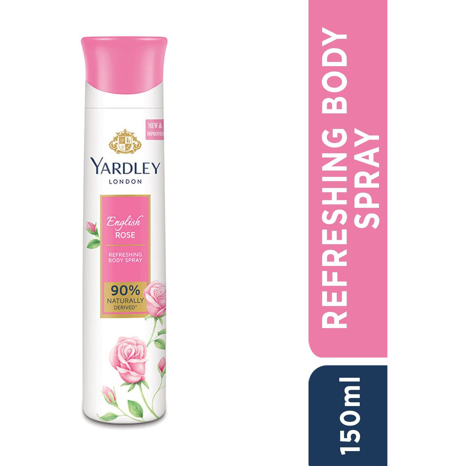 Yardley English Rose Body 150ml 5 Oz Refreshing Body Spray