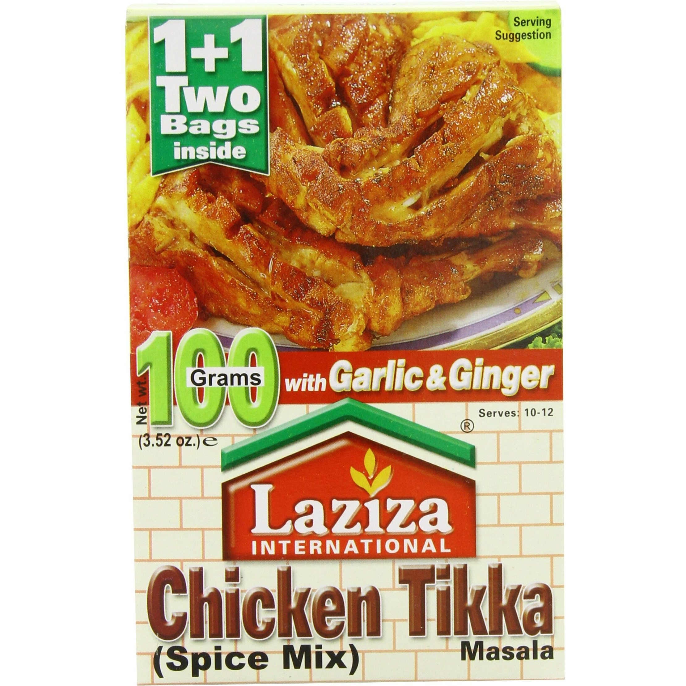 Laziza Chicken Tikka Masala, 100-Gram Boxes (Pack of 6)