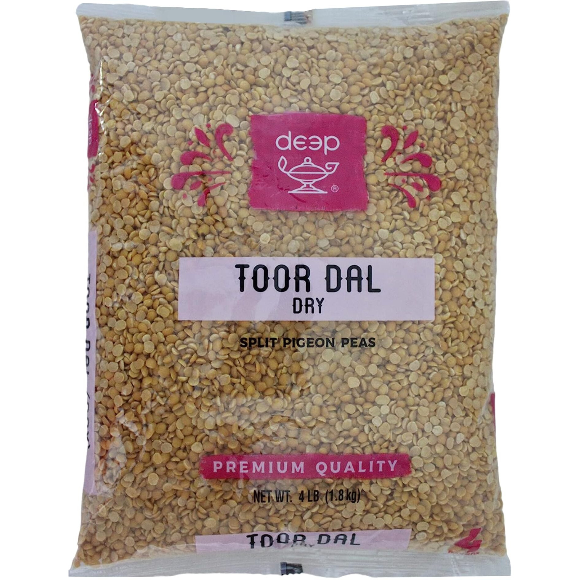 Toor dal Dry 4 lbs(1.8kg)