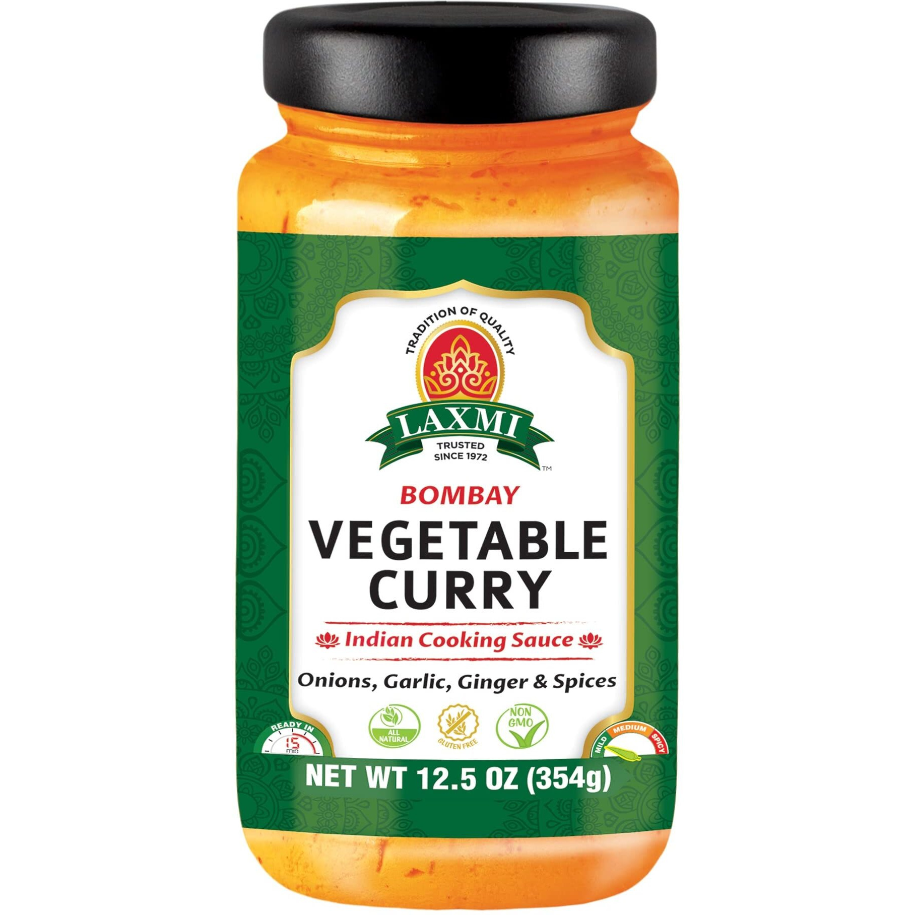 LAXMI Vegetable Curry Sauce 12.50 Oz