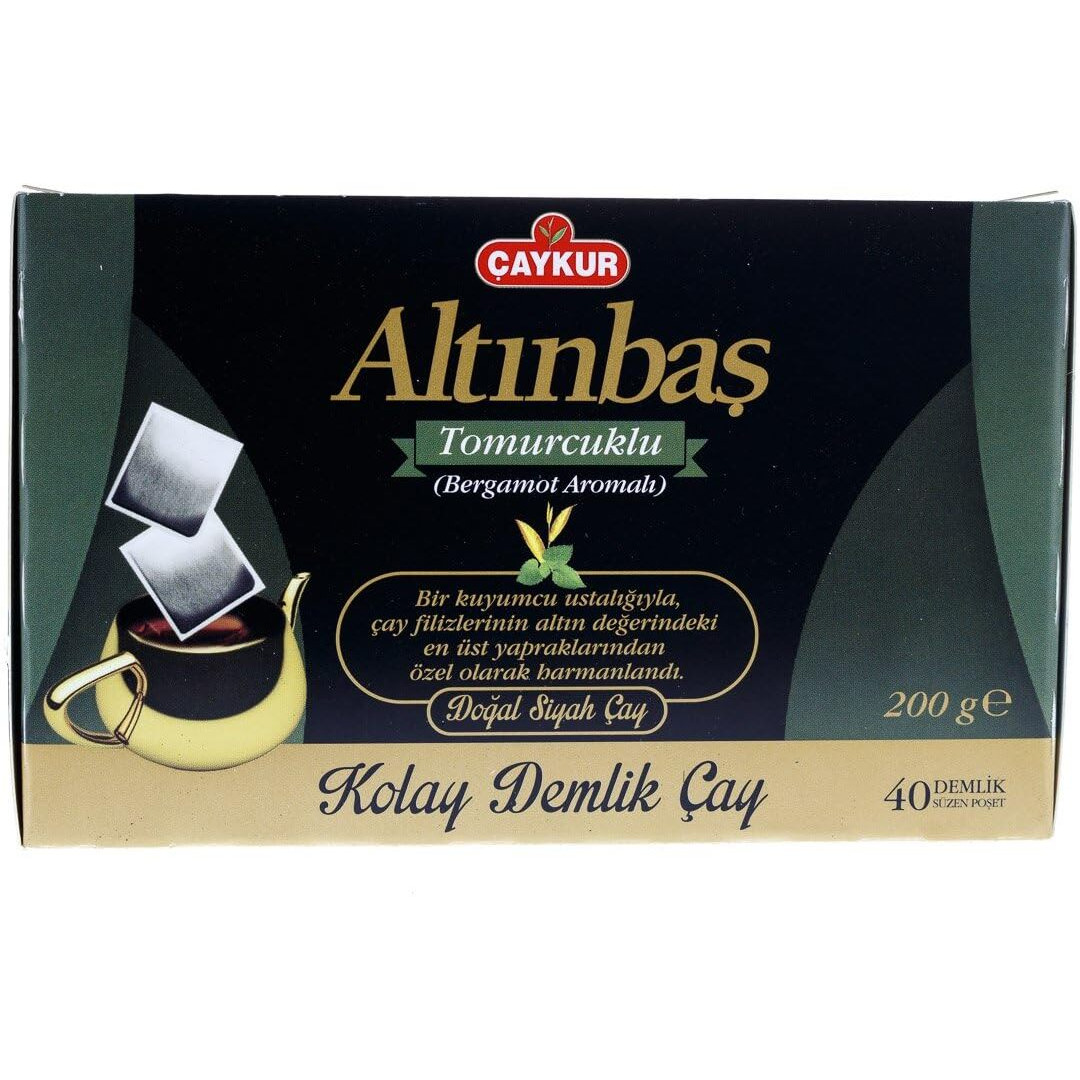 Caykur Altinbas Black Tea Series (Early Grey 40 Teapot Bag)