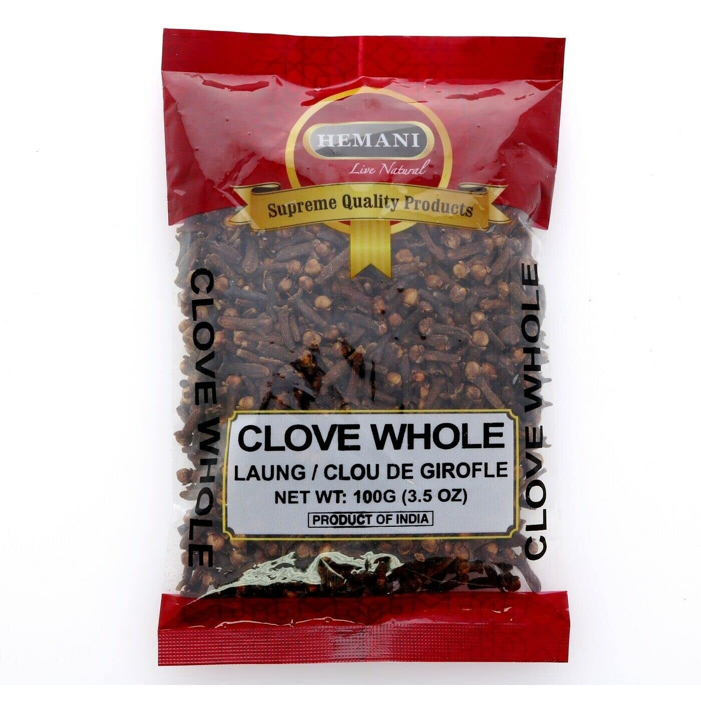 Hemani Clove Whole (Pouch) Grade A 100gm (F/S).