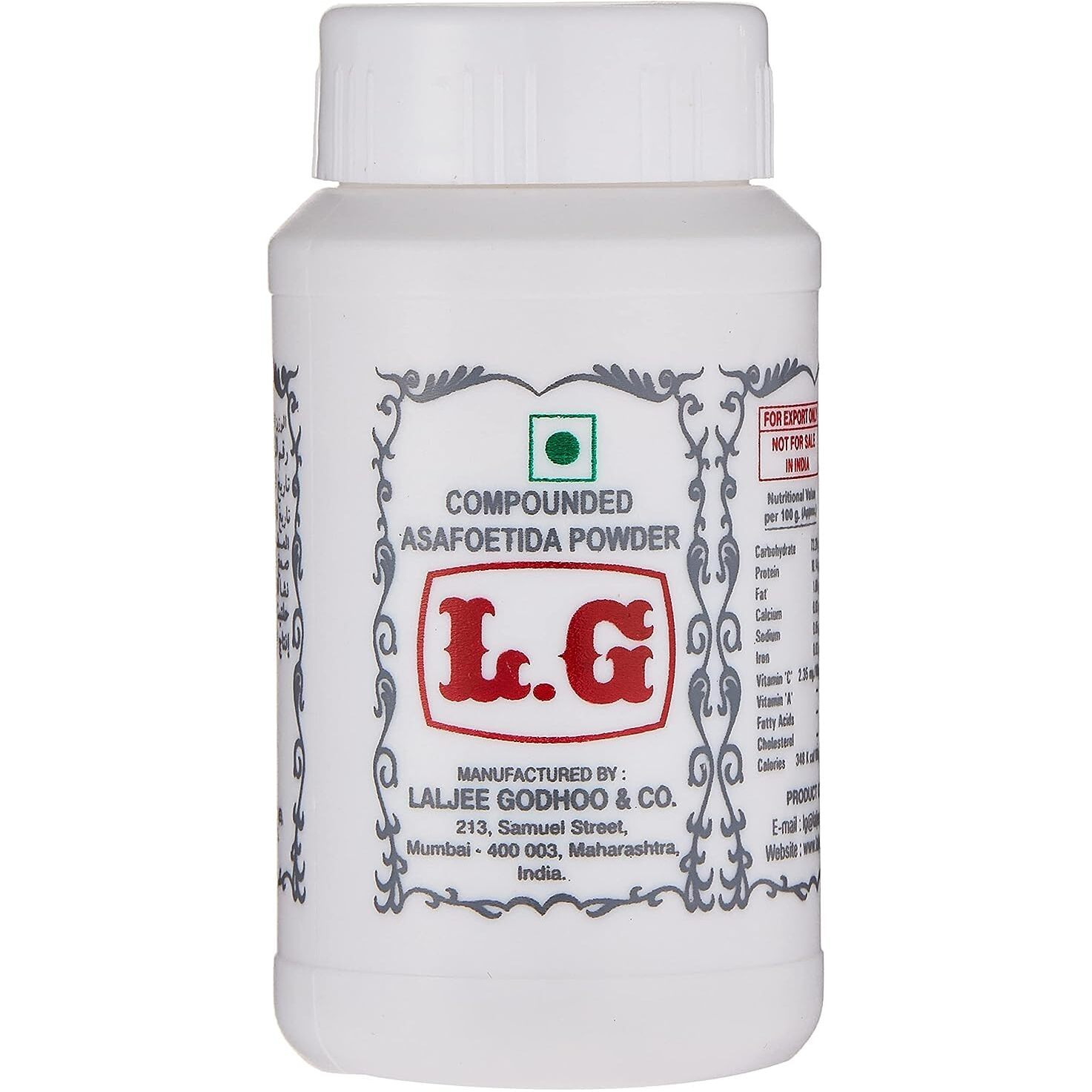LG Hing (Compounded Asafoetida), 3.50-Ounce Units (Pack of 10)