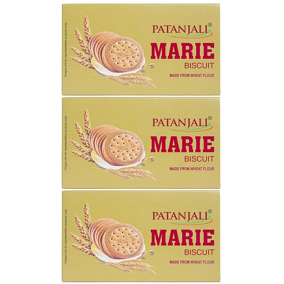 Patanjali Marie Biscuit (Pack Of 3) - 240g