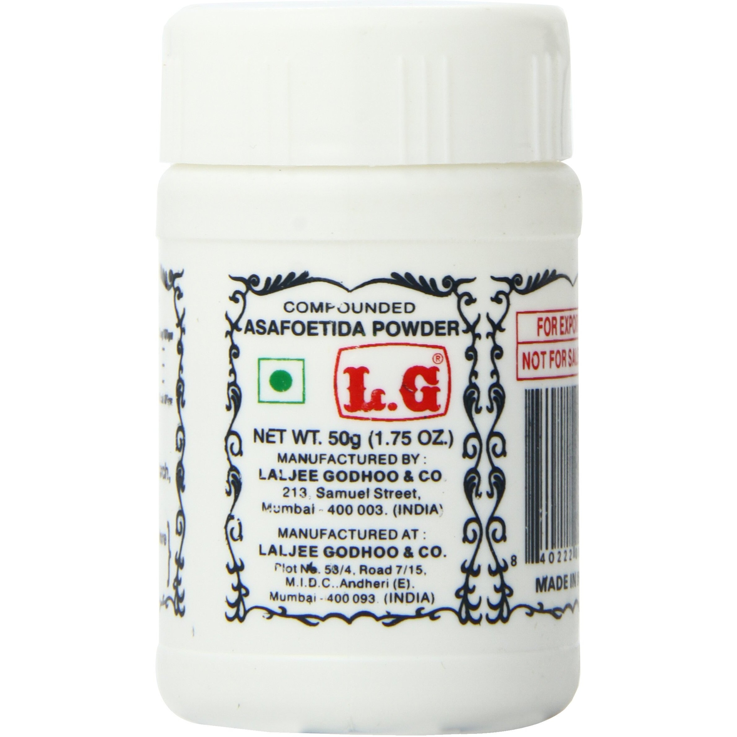 LG Hing (Compounded Asafoetida), 1.75-Ounce Unit (Pack of 20)