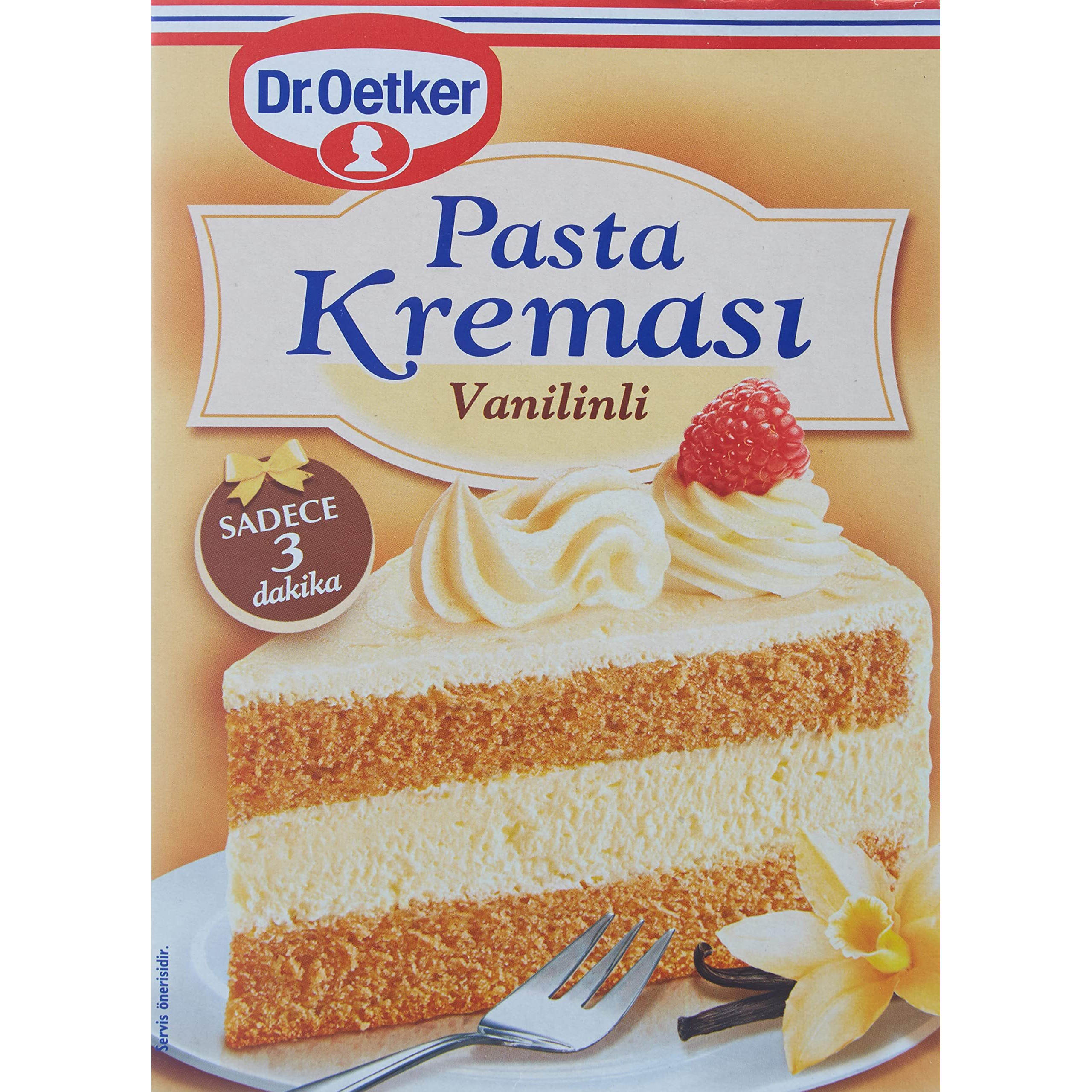 Dr Oetker Pastry Creme Vanilla (W/english Instructions) 4.9 Oz(140gr)