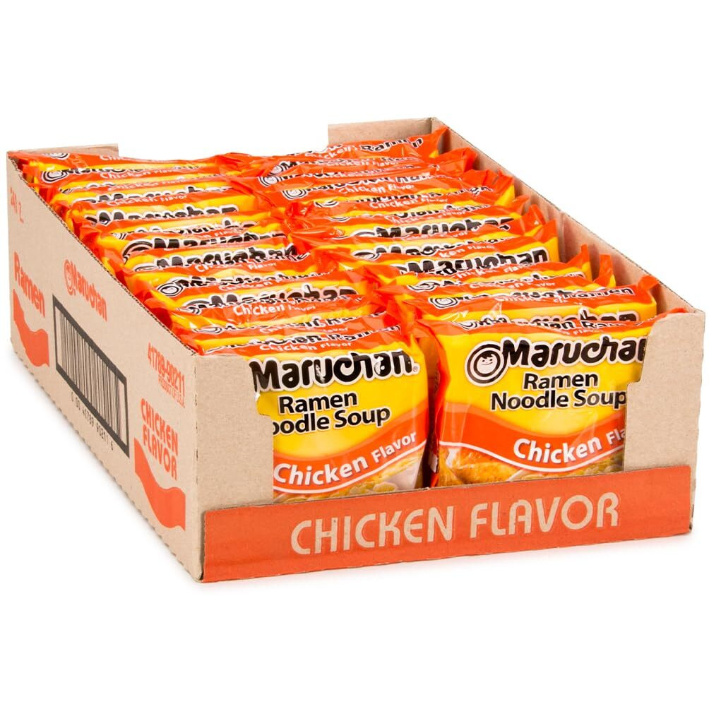 Maruchan Ramen Chicken, 3 Ounce (Pack of 24)