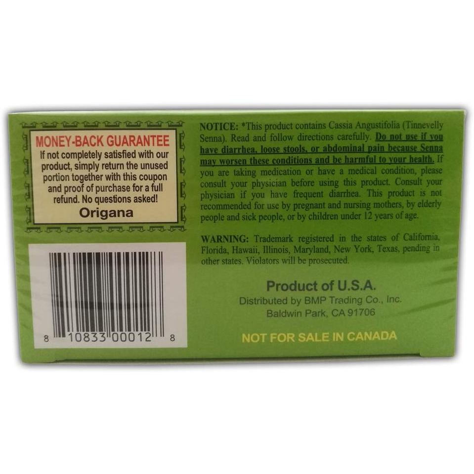 Triple Leaves Brand Nutra-Slim Tea (30 Tea Bags), Regular Strength Dieters Tea - Dietary Detox Tea