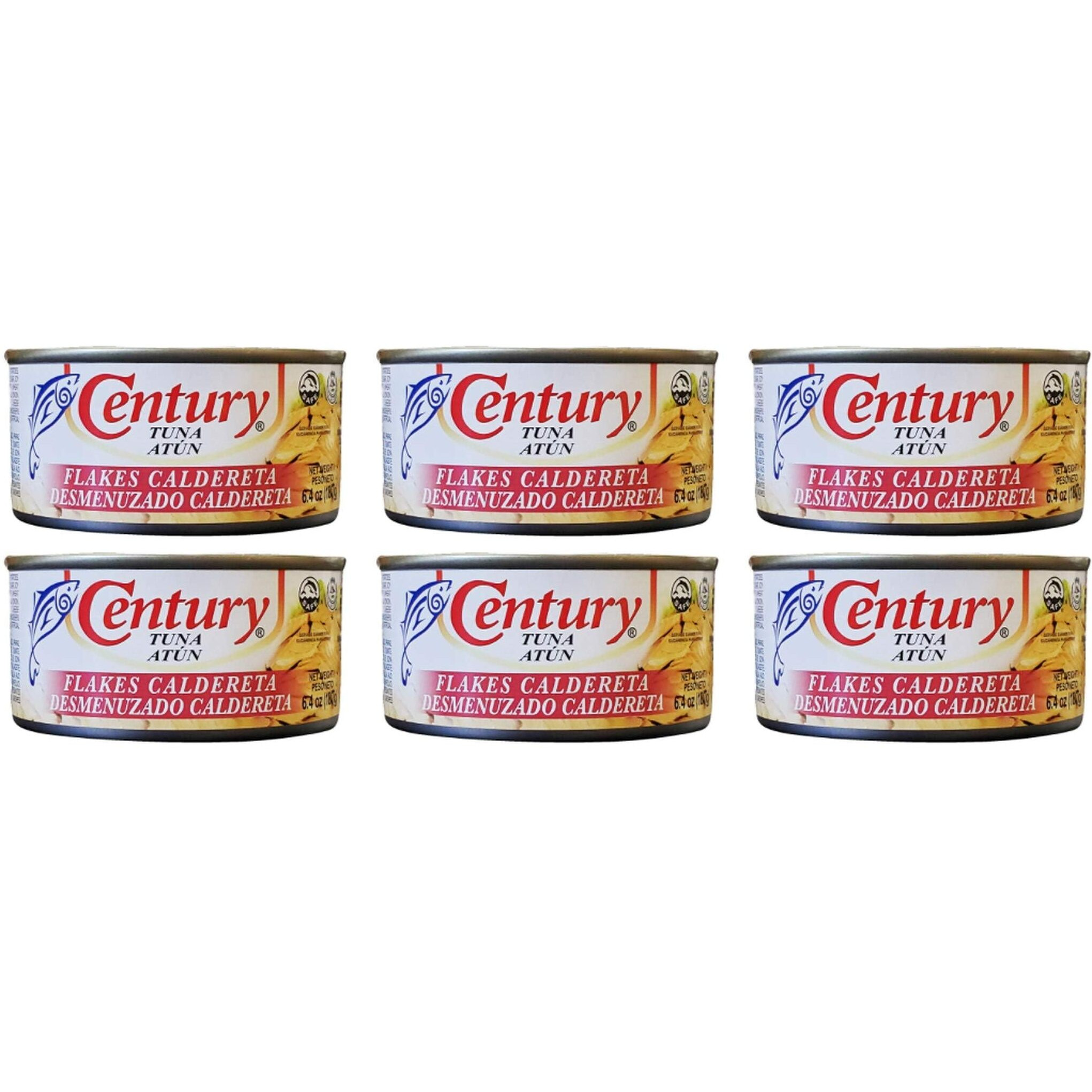 Century Tuna Flakes 6 Pack (Caldereta)