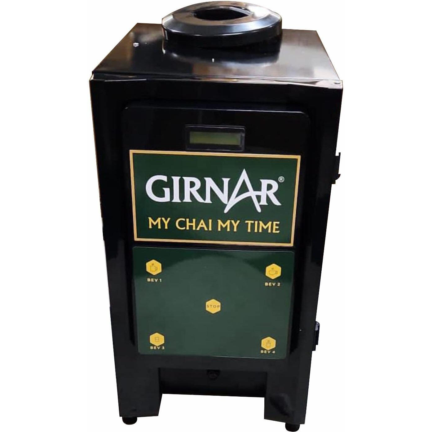 Girnar Instant Premix Based Tea Vending Machine | Pro Commercial Chai Maker with 3 Liters Hot Tank Capacity |No Milk Required 2 Lanes Tea Maker For Offices Homes Restaurants Hotels