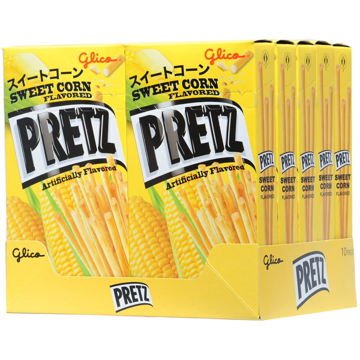 Pretz Biscuit Stick, Sweet Corn Flavored, 1.09 Ounce (Pack of 10)