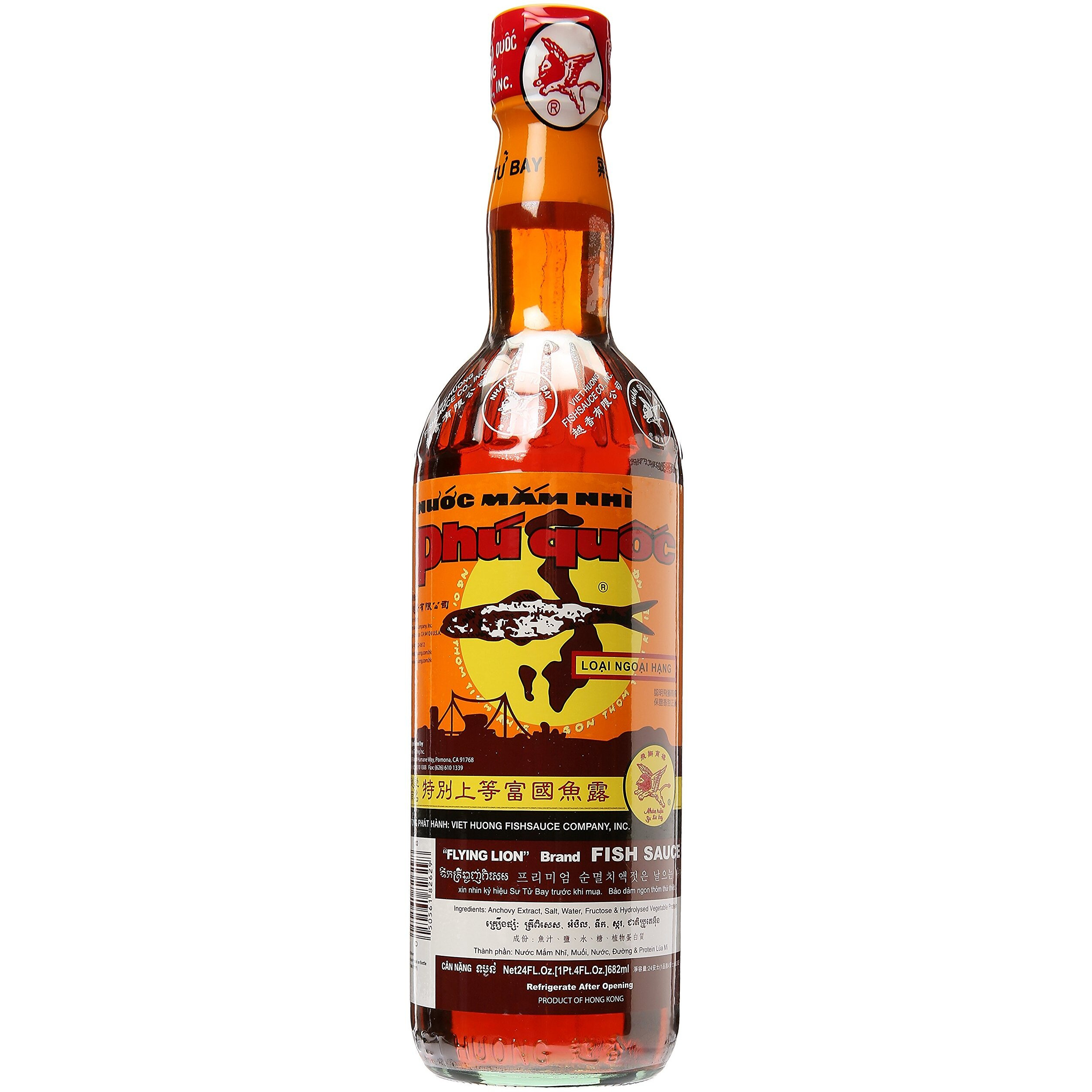 Flying Lion Vietnamese Style Fish Sauce - 24 ounce bottle