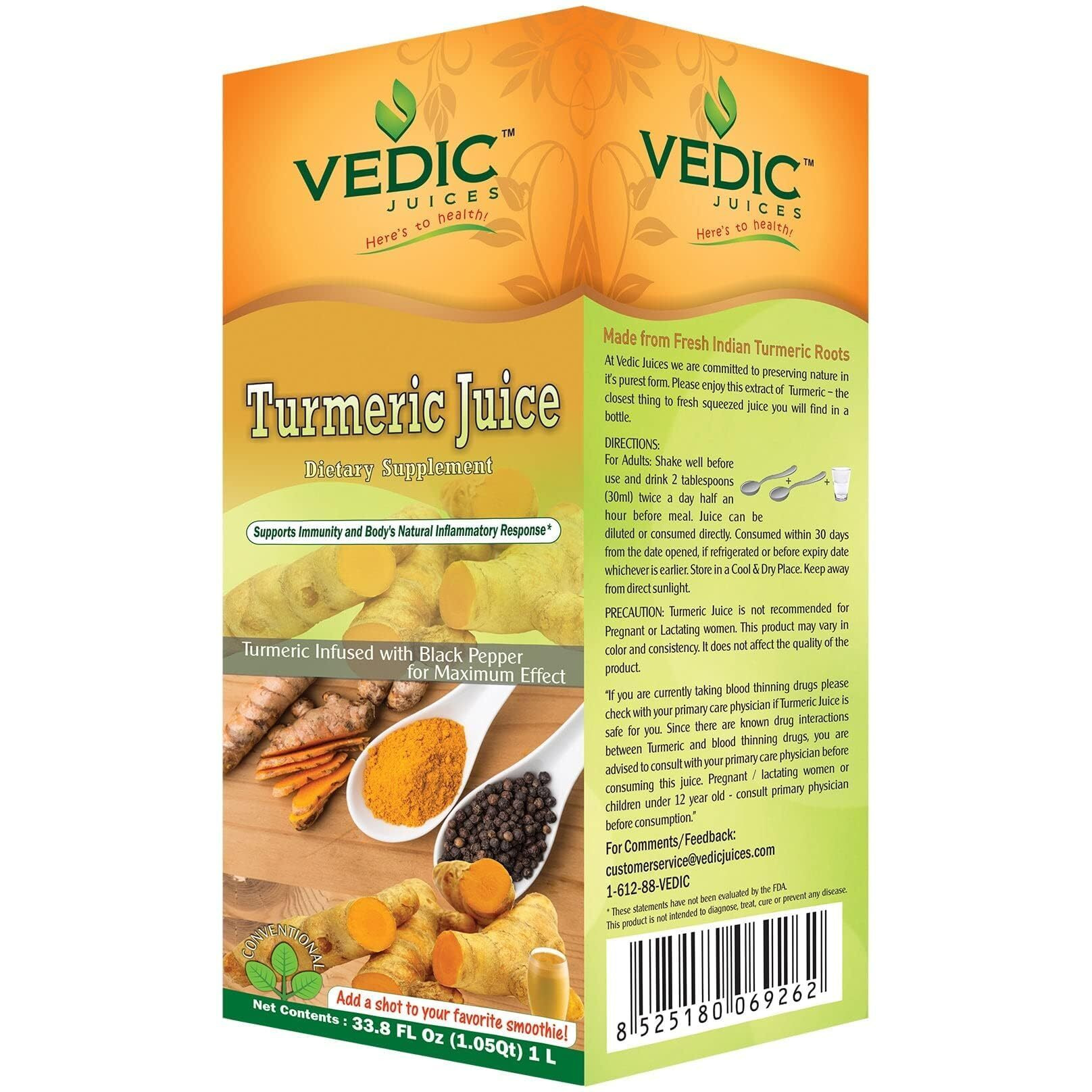 Vedic Turmeric Juice 500ml