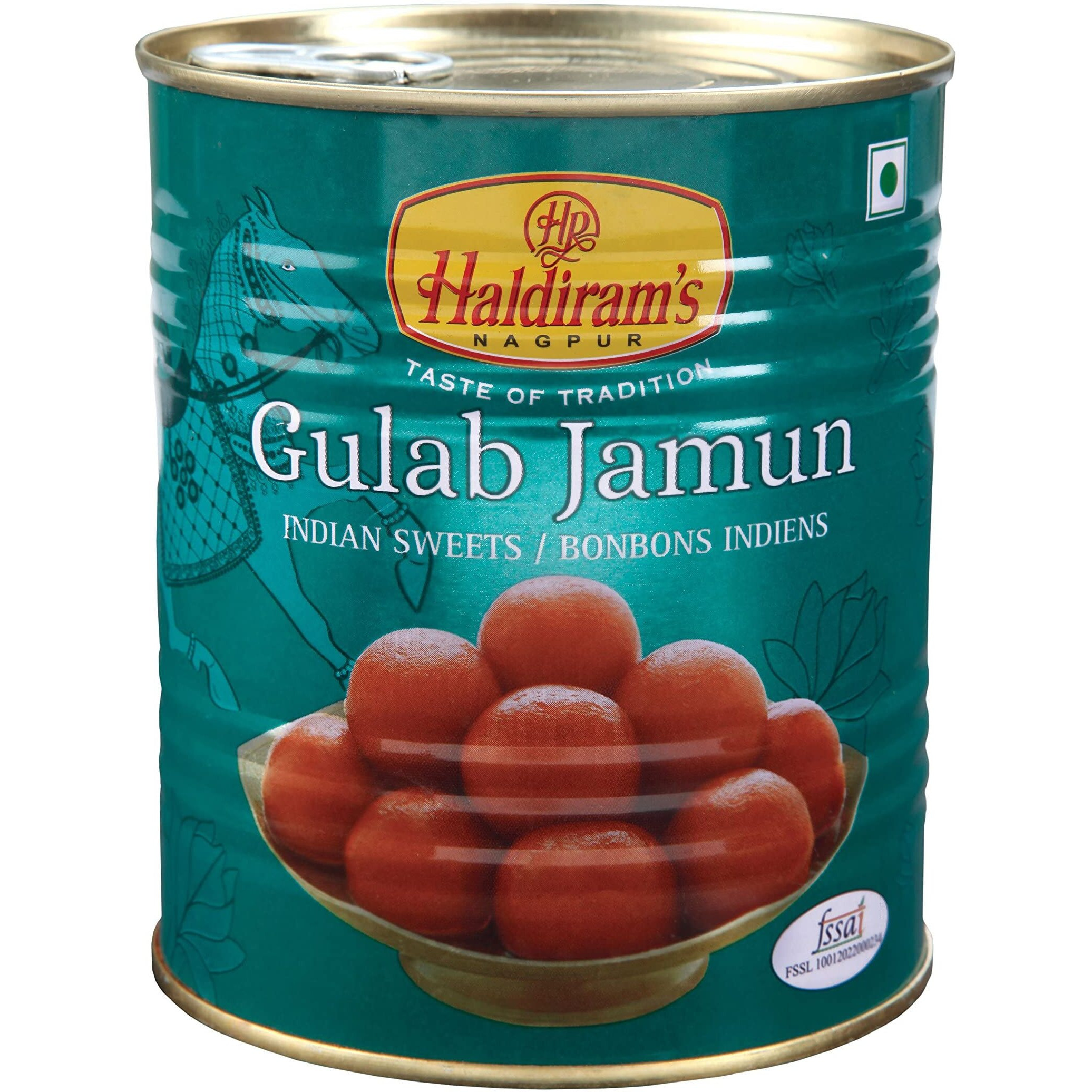 Pack Of 2 - Haldiram's Gulab Jamun - 1 Kg