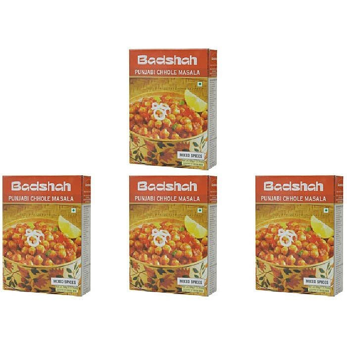 Pack Of 4 - Badshah Punjabi Chhole Masala - 100 Gm (3.5 Oz)