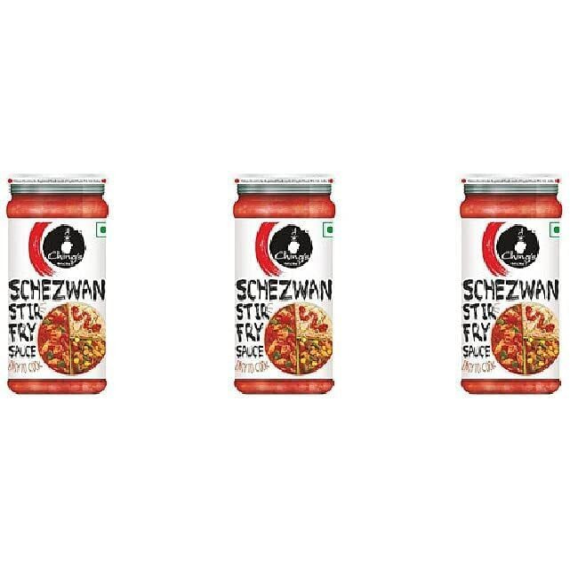 Pack Of 3 - Ching's Secret Schezwan Stir Fry Sauce - 8.8 Oz
