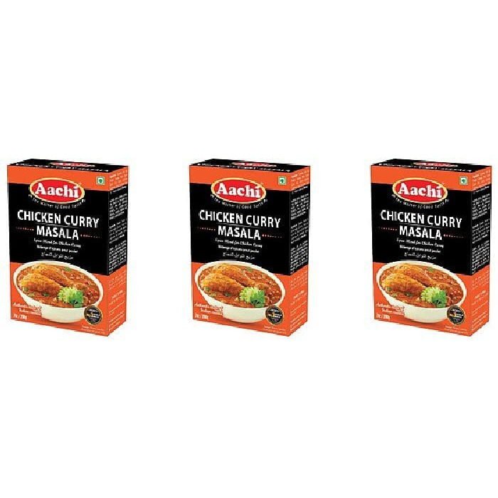 Pack Of 3 - Aachi Chicken Curry Masala - 200 Gm