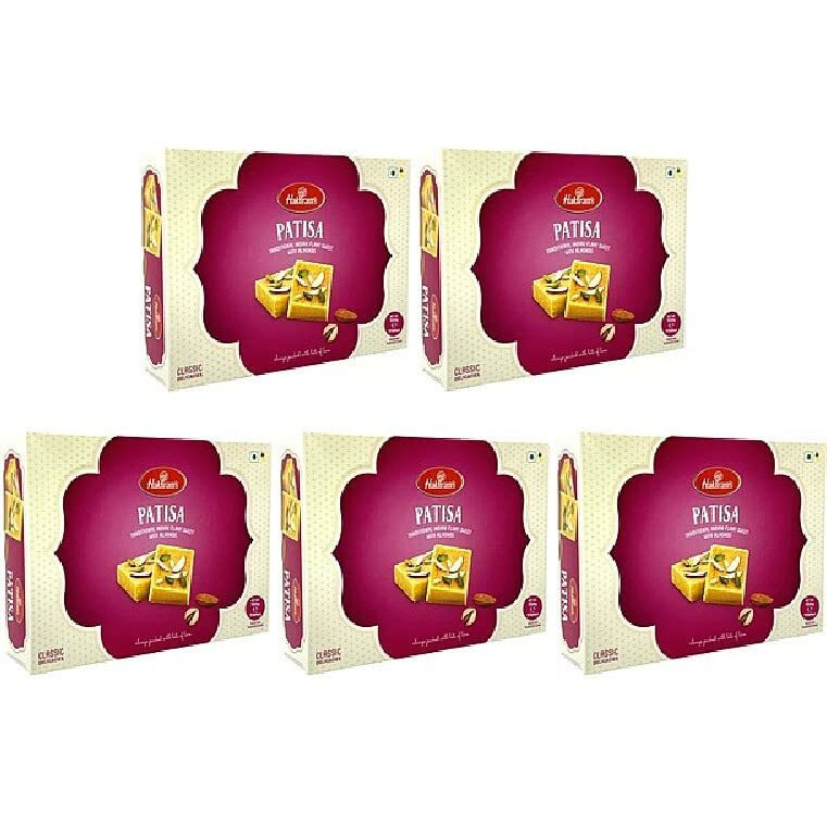 Pack Of 5 - Haldiram's Patisa - 17.65 Oz