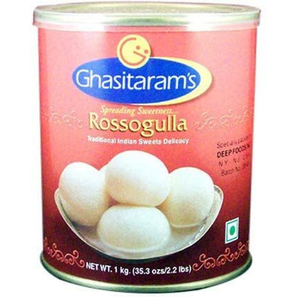 Pack Of 2 - Ghasitarams Rossogulla - 1 Kg