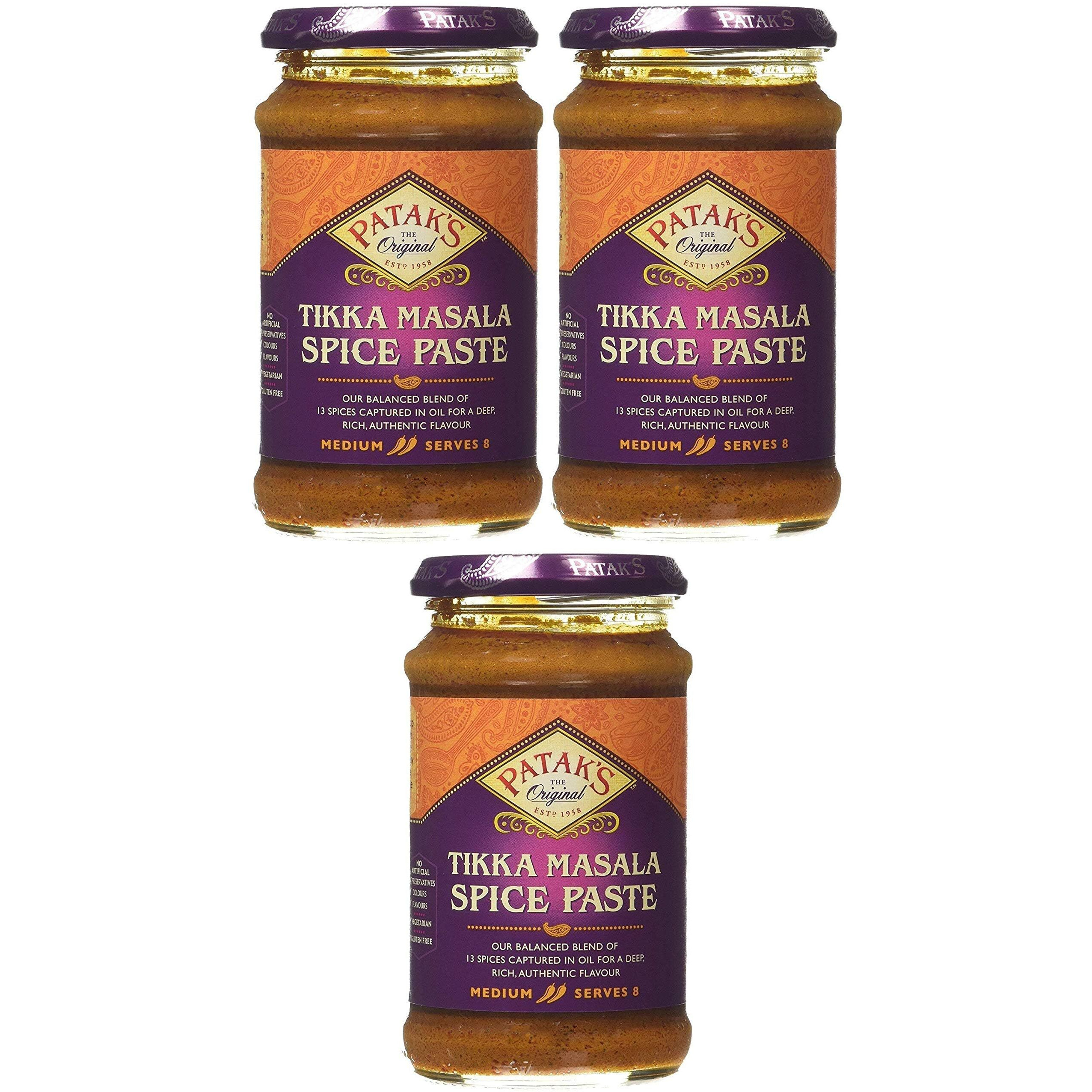 Patak's Tikka Masala Medium Curry Paste 283G - PACK OF 3