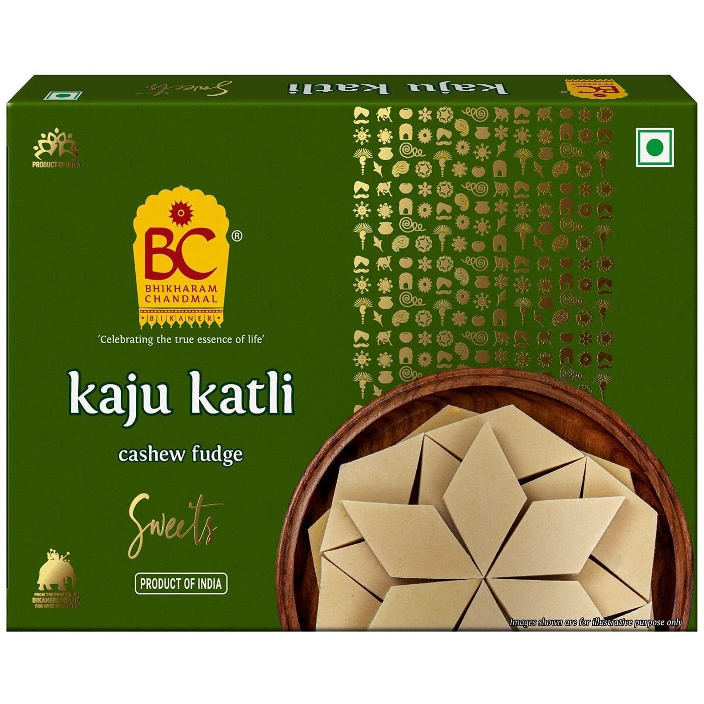Bhikharam Chandmal Kaju Katli 150gm