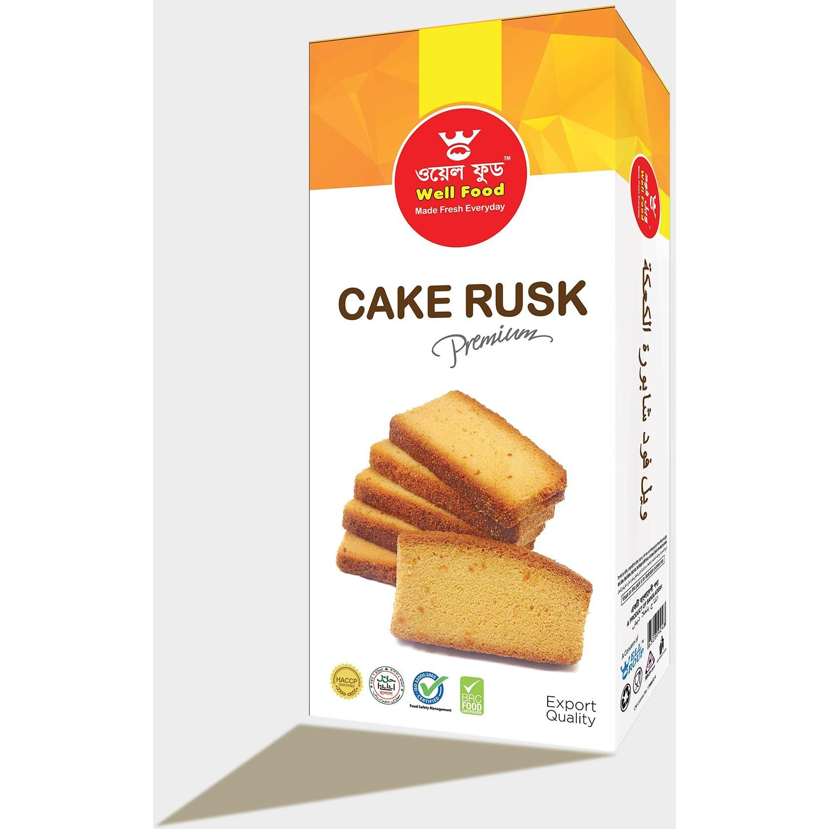 Well Food Cake Rusk 300gm