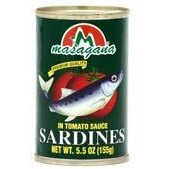 Masagana, Sardines in Tomato Sauce, 5.5 oz