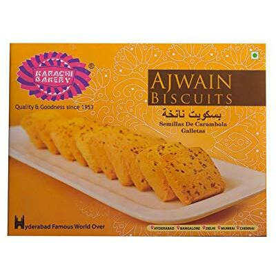 Karachi Bakery Ajwain Biscuits 400gm