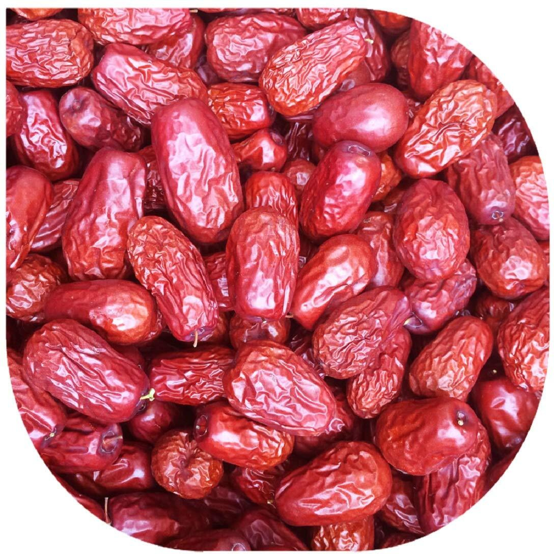 1 Pound (16 oz) Dried Jujube Dates, Chinese Red Dates,Hand Selected