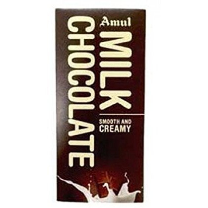 Amul Smooth and Creamy Milk Chocolate 150GM (PACK OF 2)