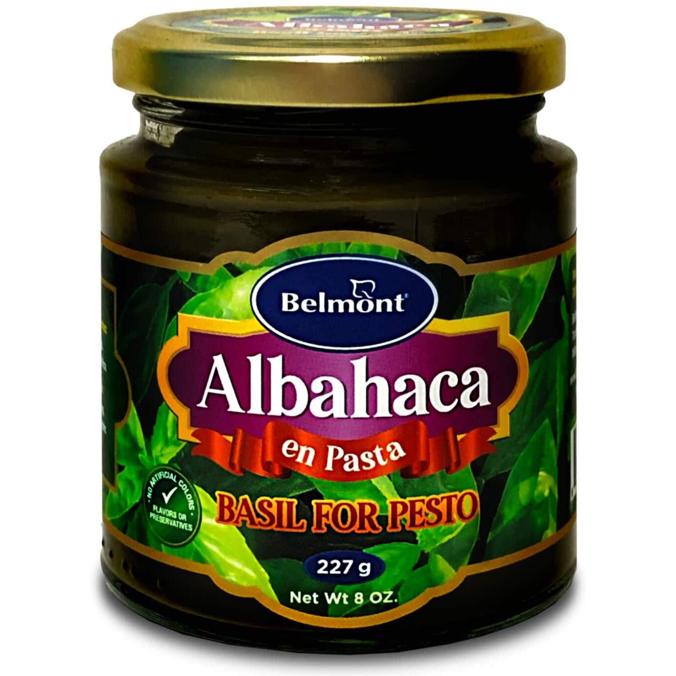 Belmont Albahaca Basil Paste Pesto (7.5 oz/220 g) by Belmont