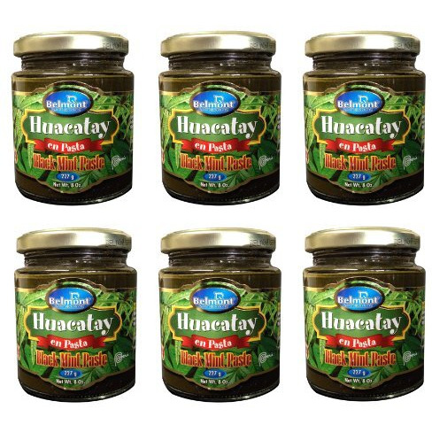 Belmont Huacatay Black Mint Paste (8 oz/227 g) 6 pack