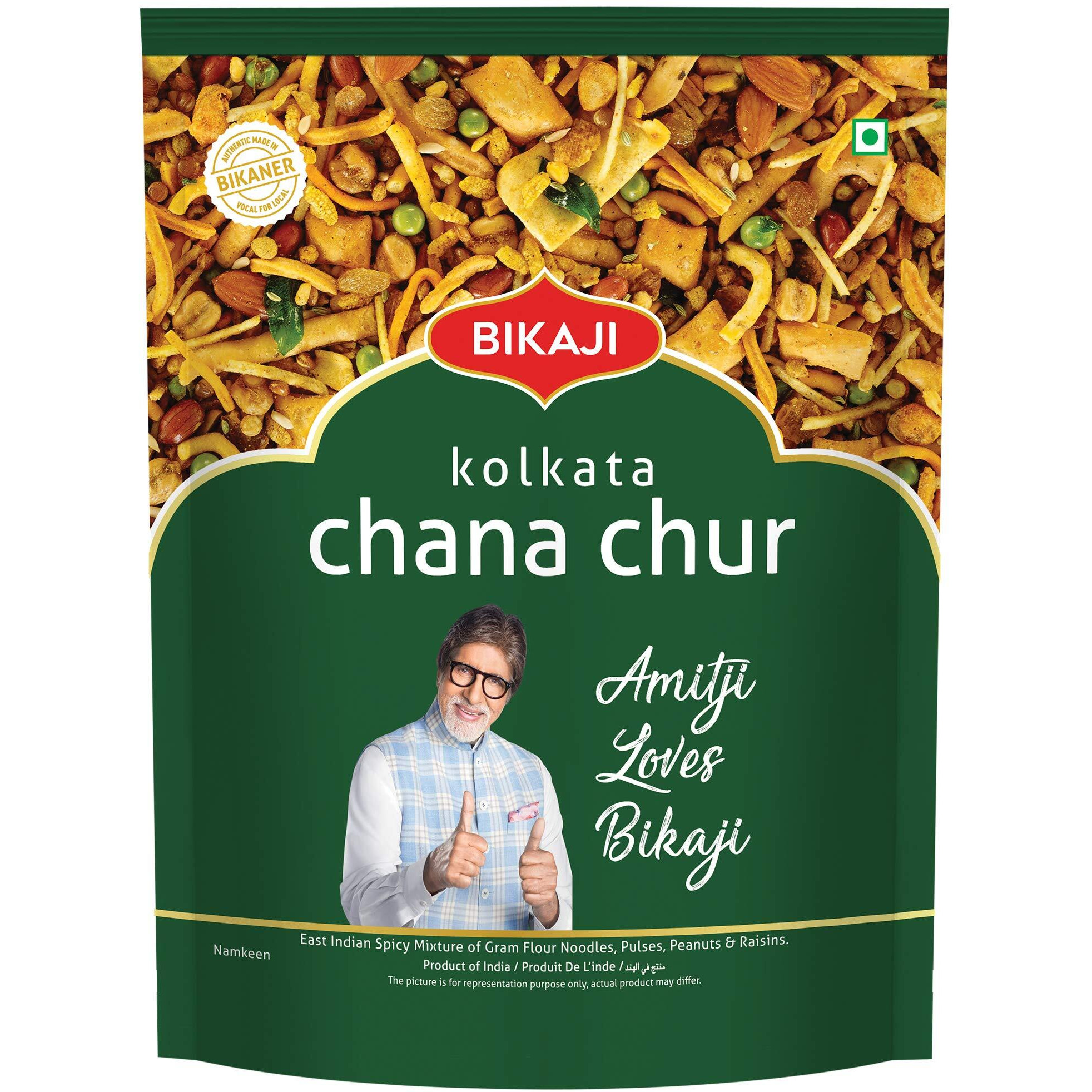 Bikaji Kolkata Chanachur | East Indian Spicy Namkeen Mixture - 400 gram
