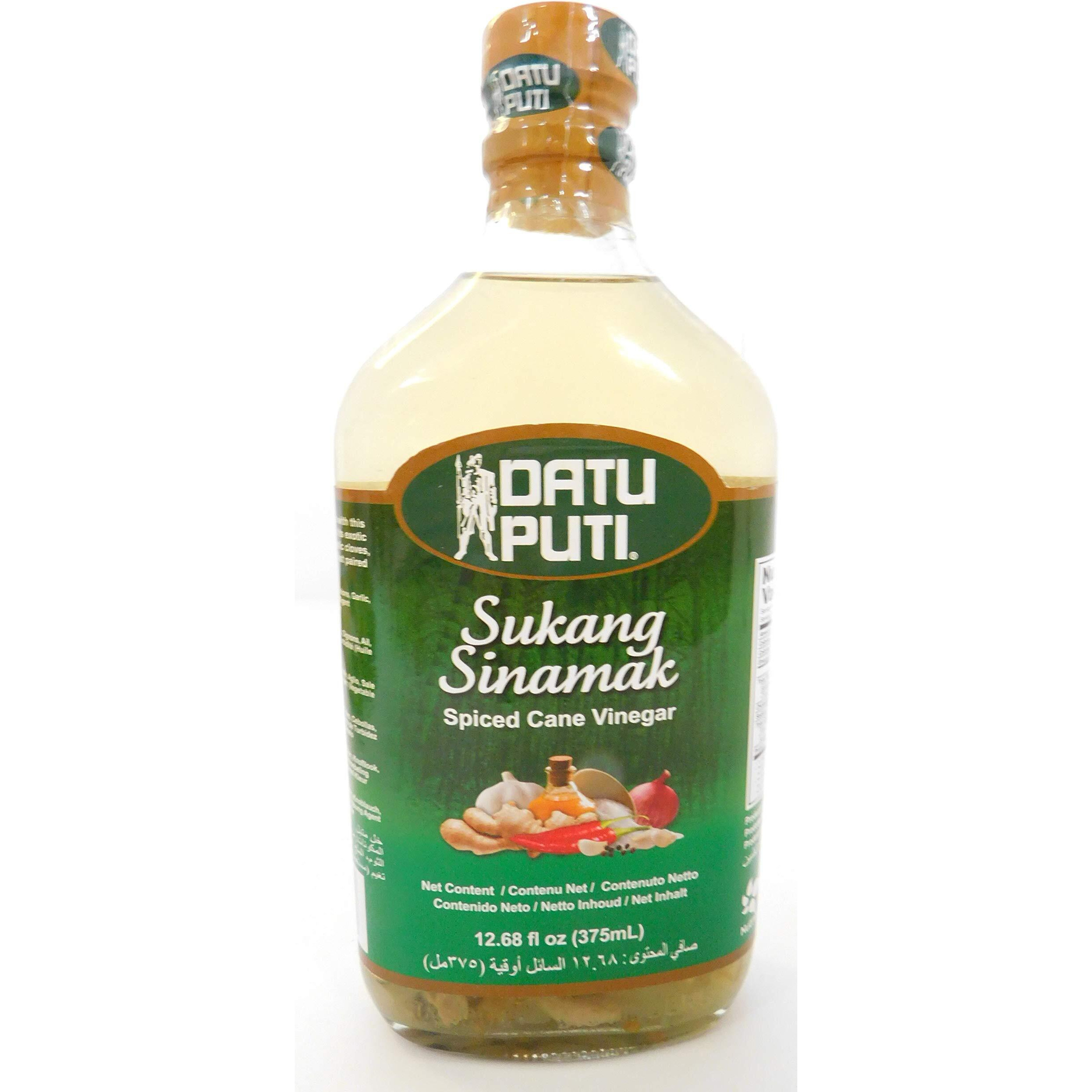 Datu Puti Sukang Sinamak-Spiced Cane Vinegar 12.68 Fl oz (Pack of 1)