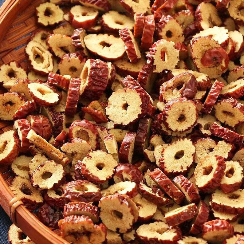 Dried Red Dates 454g Jujube slices Jujube Seedless Jujube Slices No wash ready to eat  454g