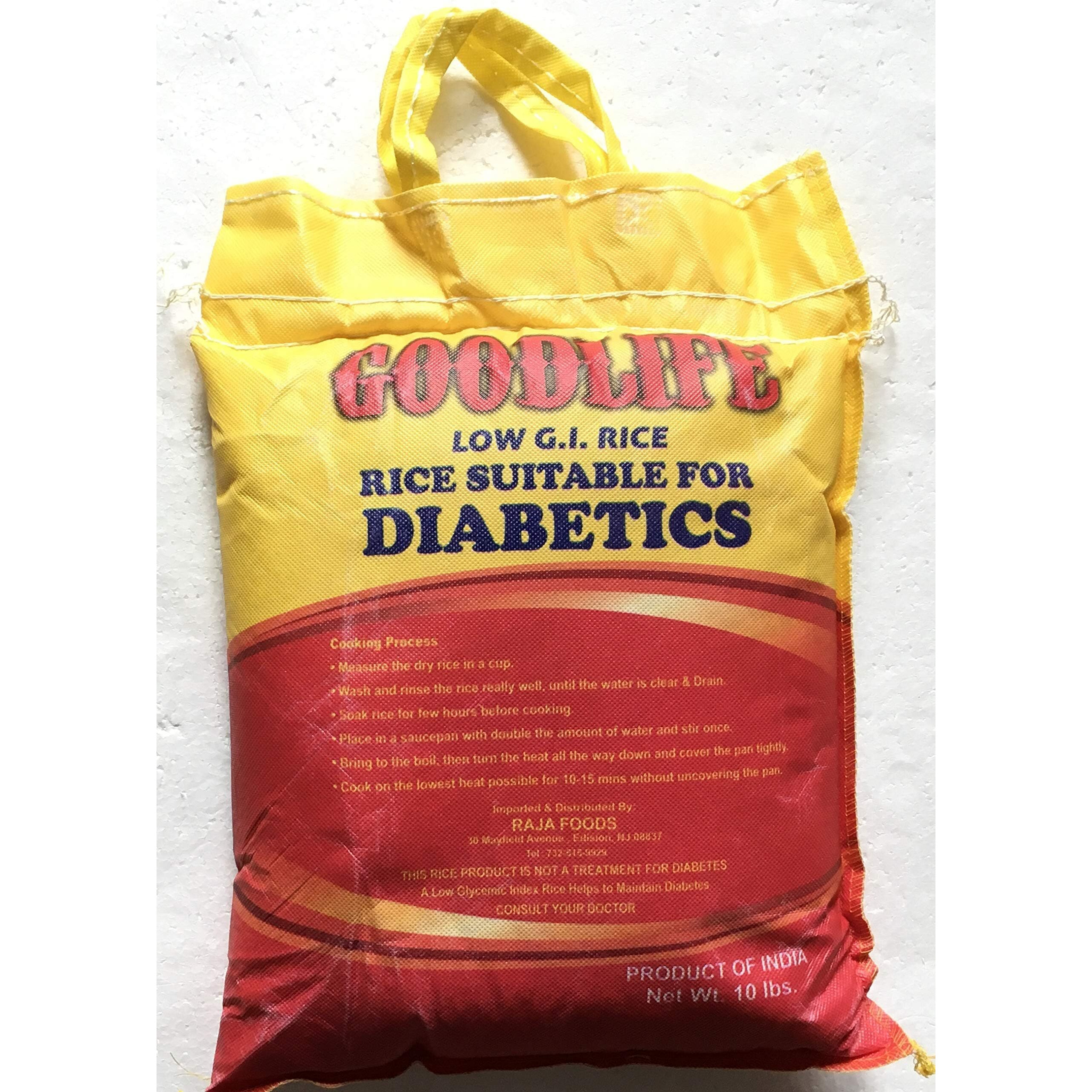Good Life Low G. I. Rice Suitable for Diabetics - 10 Pound