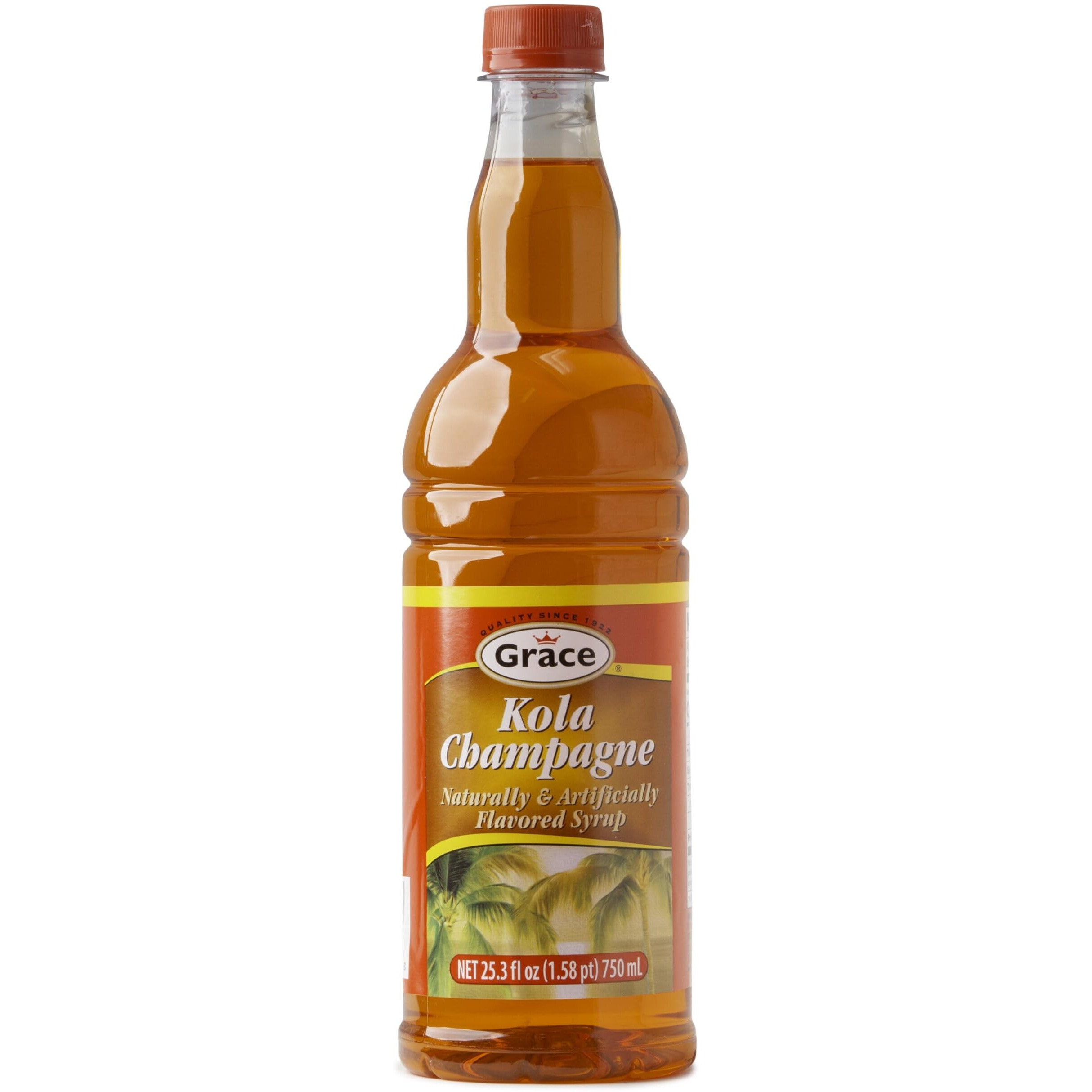 GRACE KOLA CHAMPAGNE SYRUP (FLAVORED SYRUP) 25.5 OZ