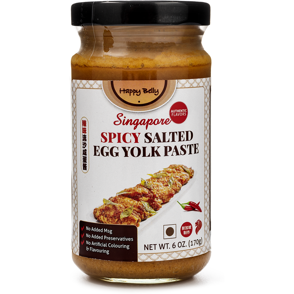 Happy Belly Spicy Salted Egg Yolk Paste 170 g