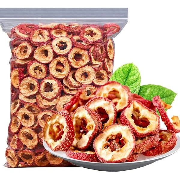 Hawthorn Slices 8.81oz Seedless Hawthorn Hollow Circle/Slices Make Tea 250g