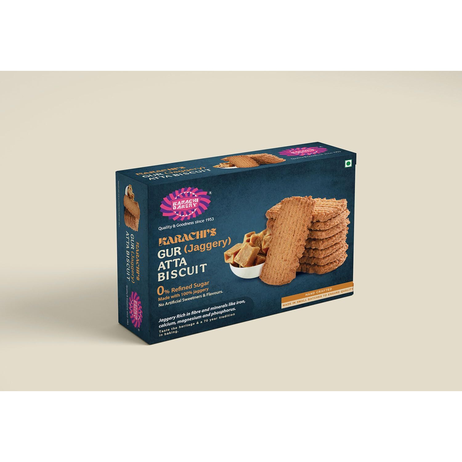 Karachi's Gur Atta Biscuit 300gm
