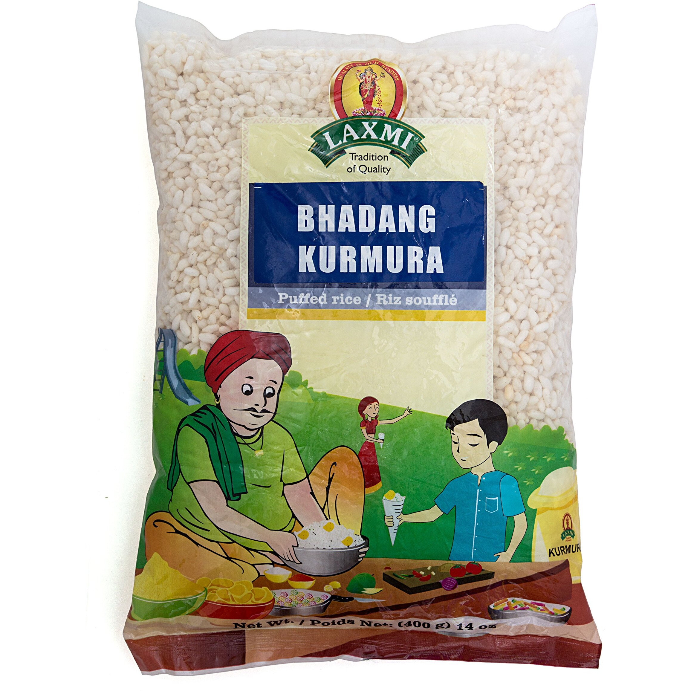 Laxmi All-Natural Basmati Kurmura/Basmati Mamra - 14oz Bag