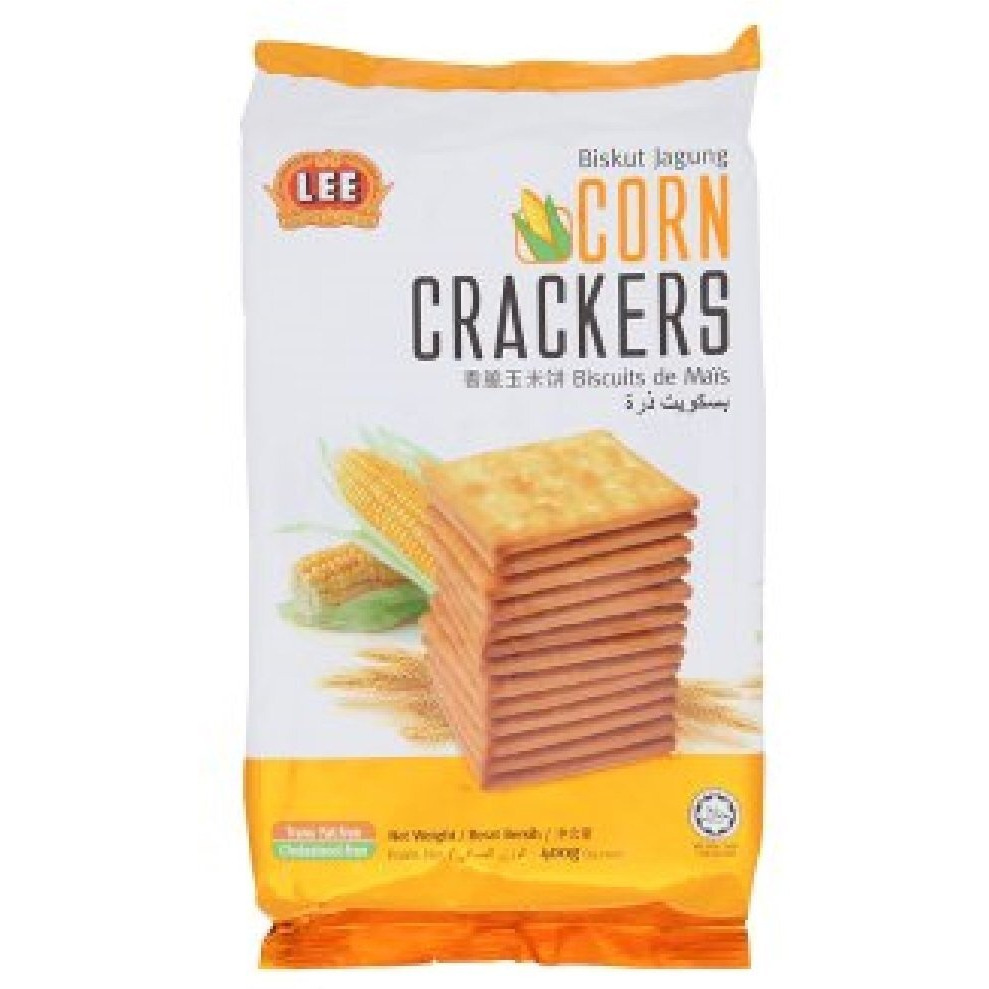 Lee Crackers 400g (Corn, 9 Pack)