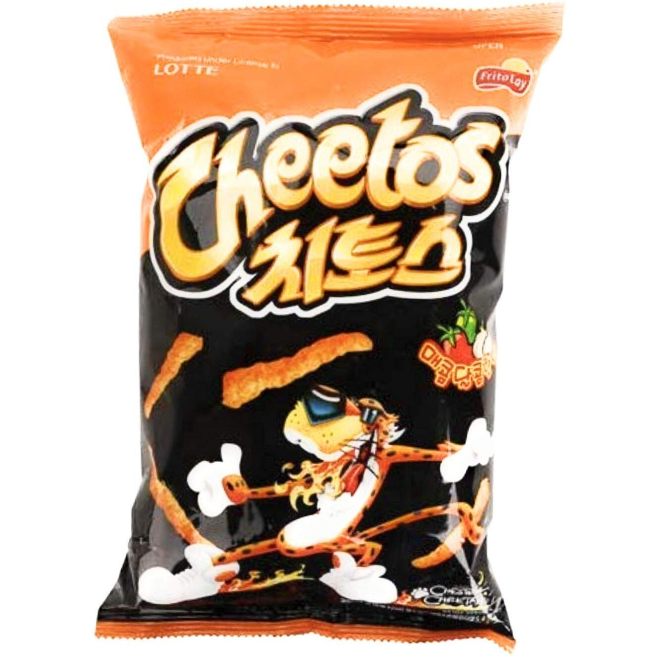 Lotte Cheetos Sweet Spicy Flavor 178g Korean Snacks