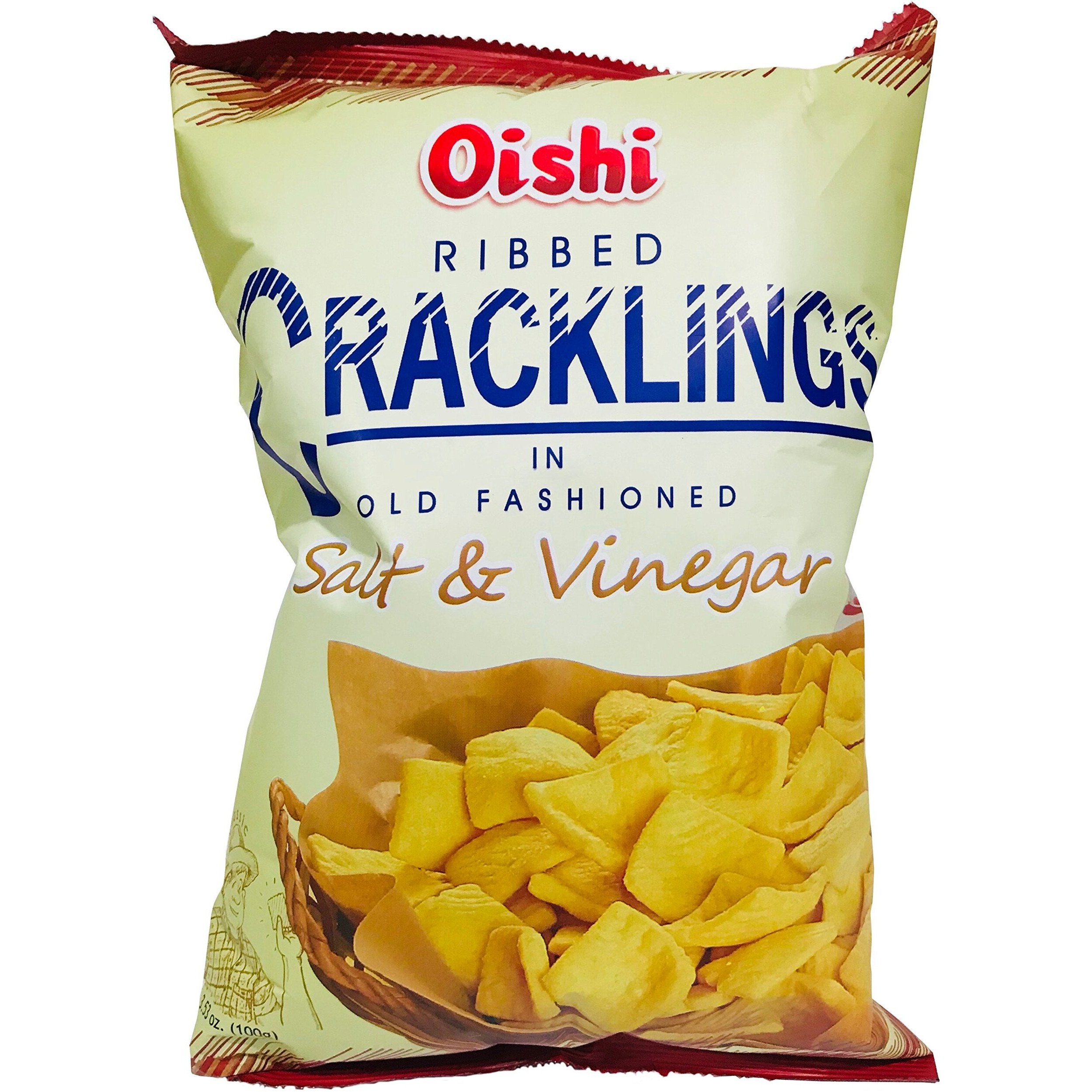 Oishi Cracklings (Beer Match) 90g, 3 Pack